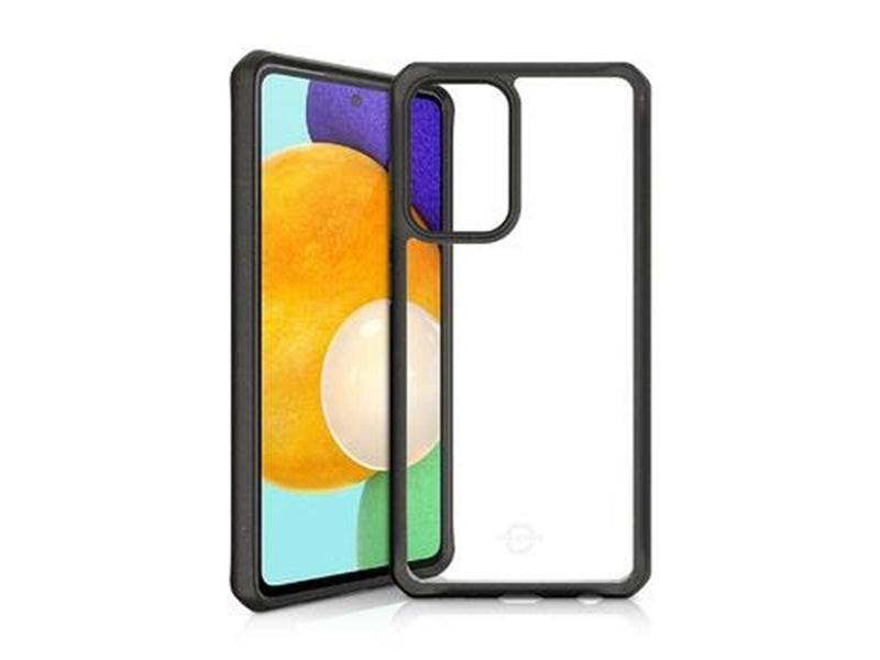 ITSKINS FERONIABIO PURE Cover for Samsung Galaxy A52s 5G / A52 4G / 5G®. Black and transparent