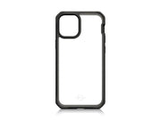 ITSKINS  FERONIABIO PURE Cover for iPhone 13 Pro®. Black and tranparent