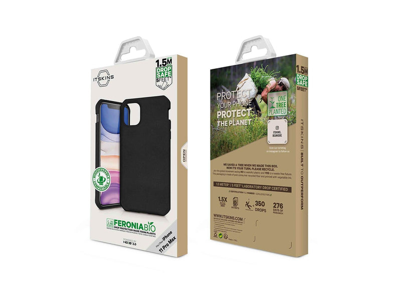 ITSKINS FERONIABIO cover for iPhone 11 Pro Max / XS Max® - Black
