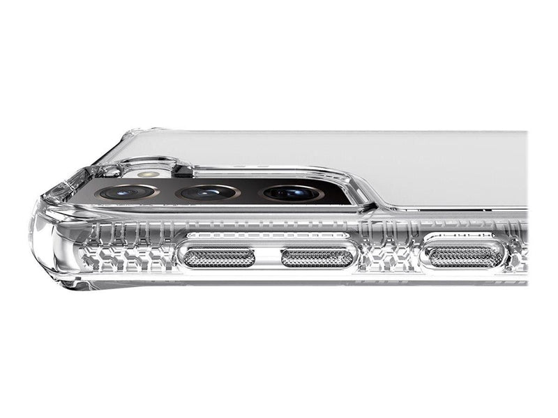 ITSKINS  HYBRID CLEAR cover for Samsung Galaxy S21 + 4G / 5G®. Transparent