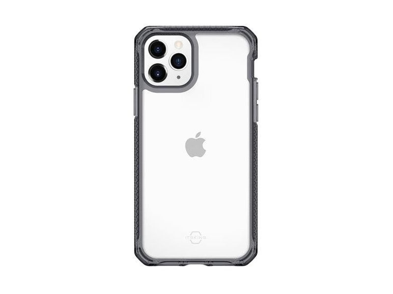 ITSKINS HYBRID CLEAR cover for iPhone 11 Pro Max / XS Max®. Black and transparent