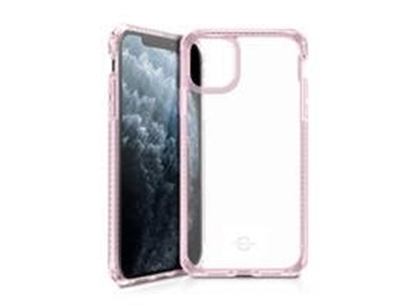 ITSKINS HYBRID CLEAR cover for iPhone 11 Pro / XS / X®. Pink and transparent
