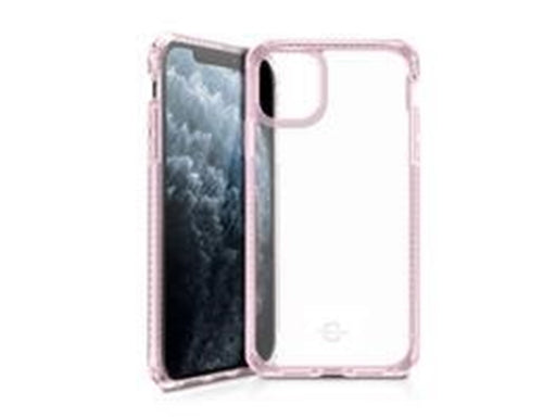 ITSKINS HYBRID CLEAR cover for iPhone 11 Pro / XS / X®. Pink and transparent