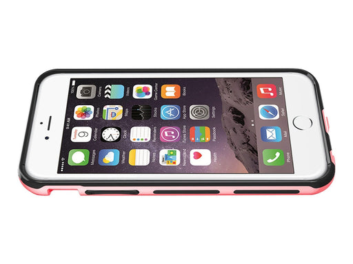 ITSKINS HYBRID EDGE cover for iPhone 6s Plus / 6 Plus®. Rose and black