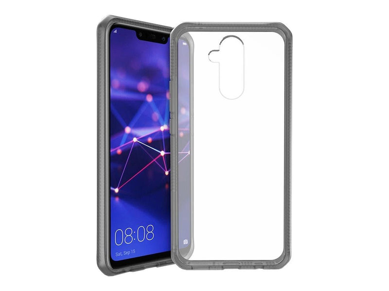 ITSKINS HYBRID FROST cover for Huawei Mate 20 Lite®. Black and transparent