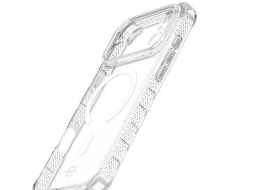ITSKINS  HYBRID MAGSAFE CLEAR cover for iPhone 17 Pro Max®. Transparent