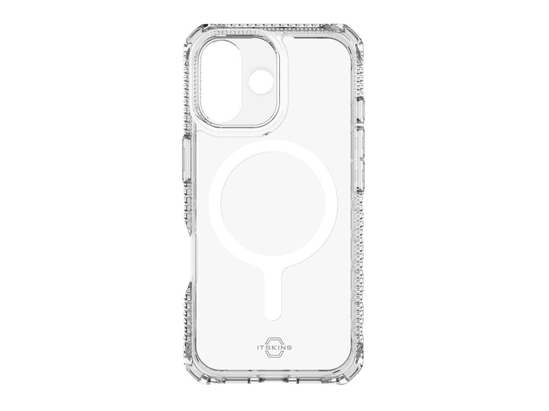 ITSKINS HYBRID MAGSAFE CLEAR cover for iPhone 17®. Transparent
