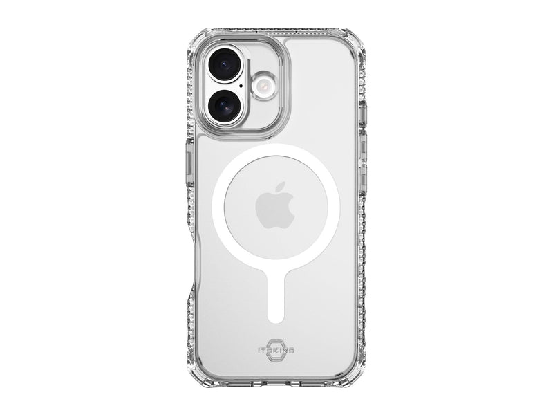 ITSKINS HYBRID MAGSAFE CLEAR cover for iPhone 17®. Transparent
