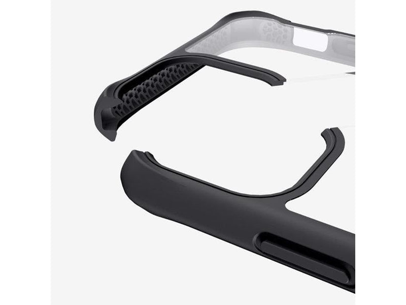 ITSKINS  HYBRID SOLID cover for iPhone 11 Pro / XS / X®. Black and transparent