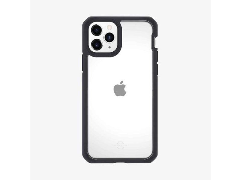 ITSKINS  HYBRID SOLID cover for iPhone 11 Pro / XS / X®. Black and transparent