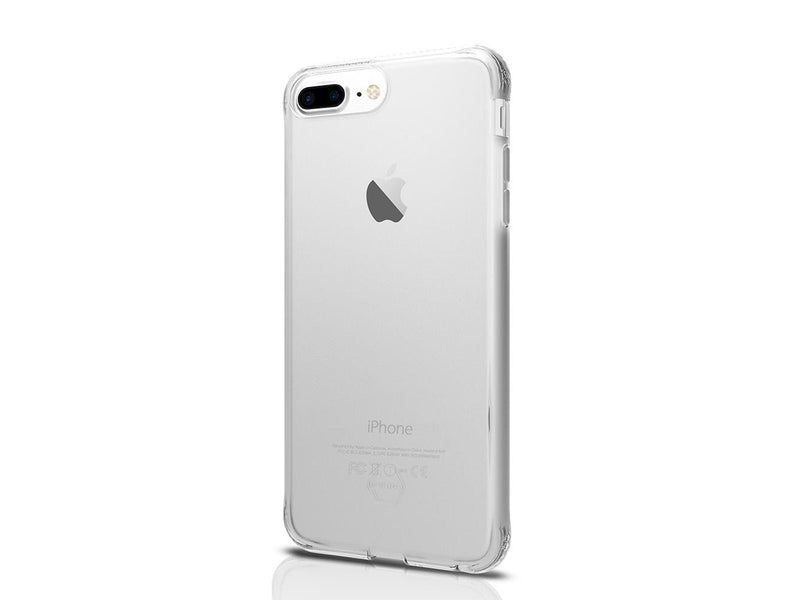 ITSKINS NANO DUO cover for iPhone 8 Plus / 7 Plus / 6s Plus / 6 Plus®. Black and transparent