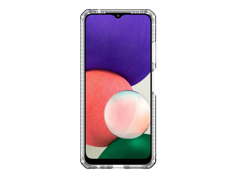 ITSKINS SPECTRUM CLEAR cover for Samsung Galaxy A22 5G®. Transparent