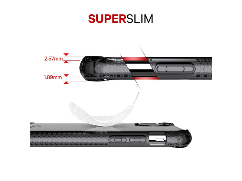 ITSKINS SPECTRUM CLEAR cover for iPhone 11 Pro / XS / X®. Black