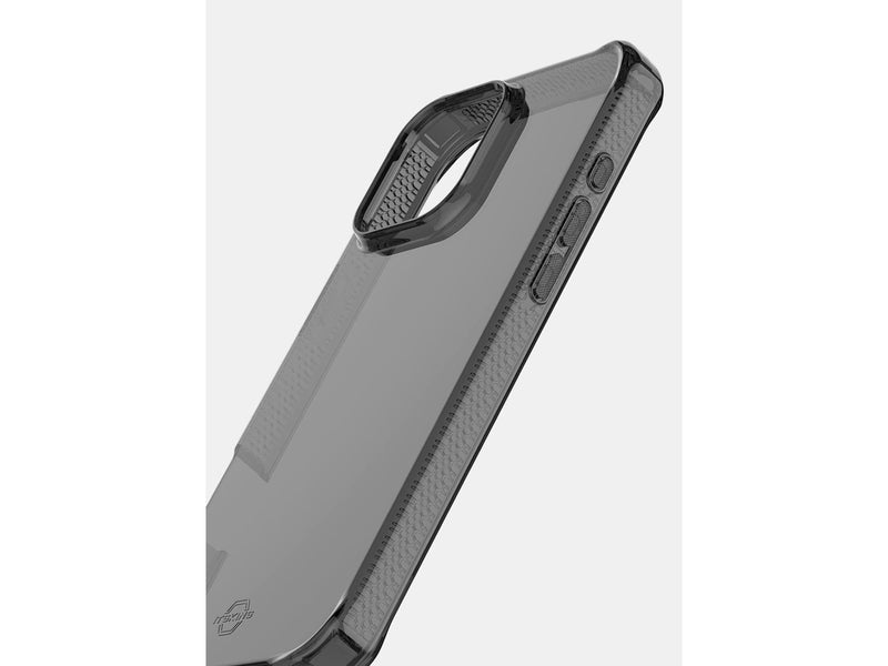 ITSKINS  SPECTRUM CLEAR cover for iPhone 16 Pro®. Smoke