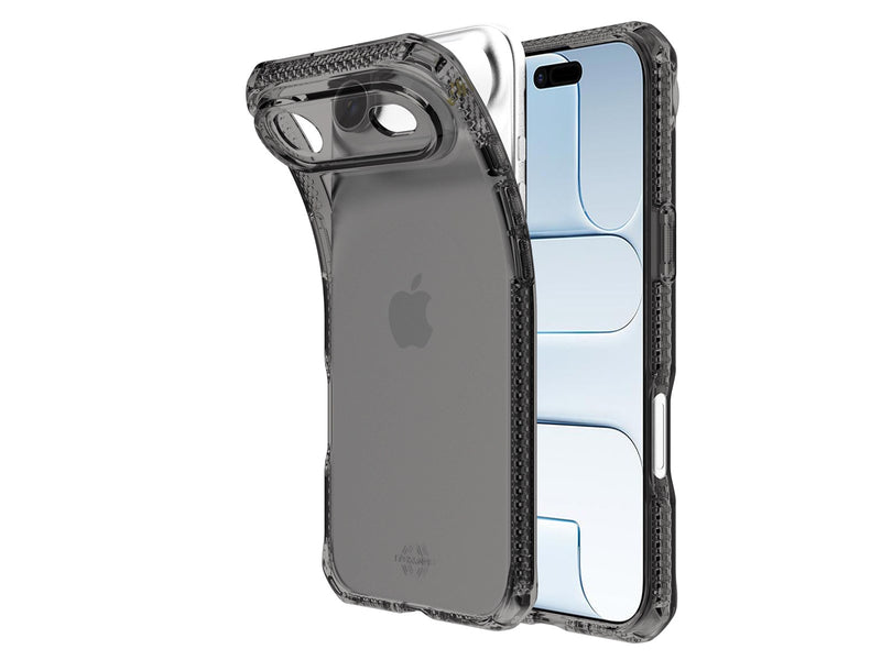 ITSKINS  SPECTRUM CLEAR cover for iPhone 17 Air®. Smoke