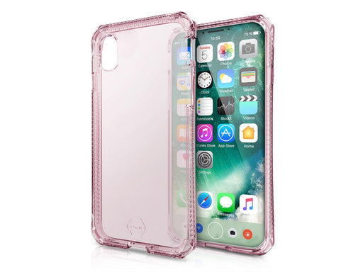 ITSKINS SPECTRUM CLEAR cover for iPhone XS / X® - Pink