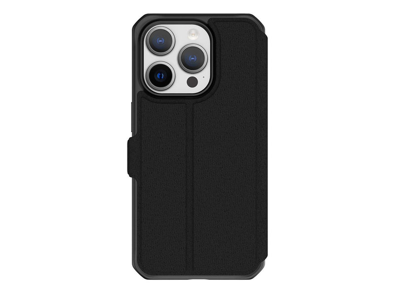 ITSKINS SPECTRUM R//FOLIO wallet cover for iPhone 15 Pro®. Black