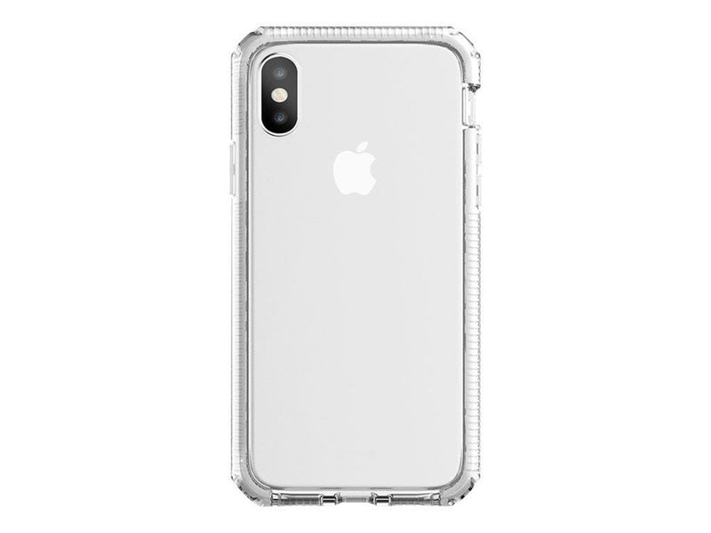 ITSKINS SUPREME CLEAR cover for iPhone XS / X®. White and transparent