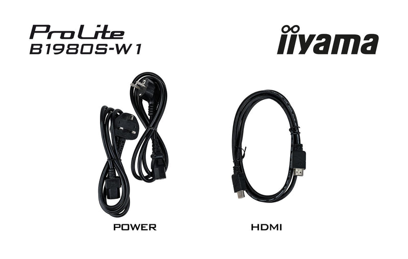 iiyama ProLite B1980S-W1 Monitor 48cm (19 Zoll)