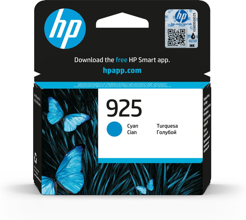 HP Original 925 Druckerpatrone - cyan (4K0V6PE)