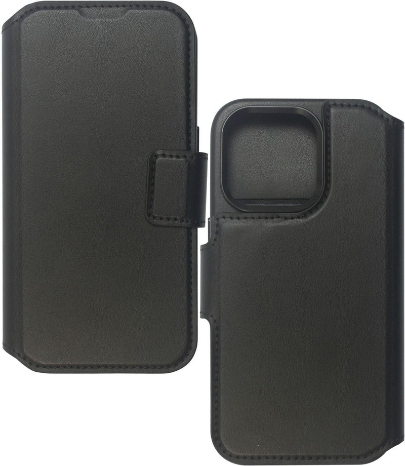 eSTUFF iPhone 16 Pro Max INFINITE MILAN Wallet Cover - Black