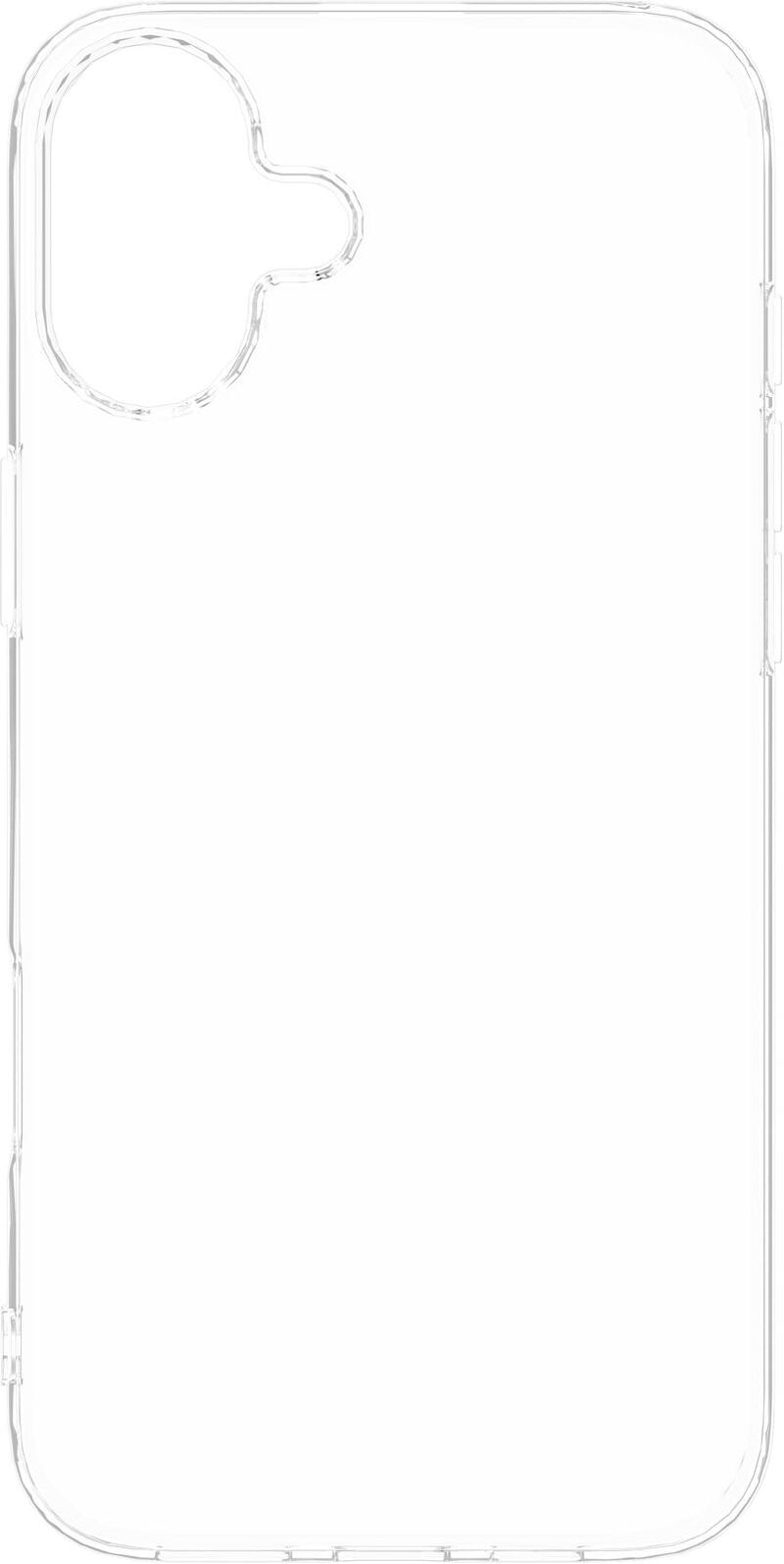 eSTUFF iPhone 16 Plus INFINITE VIENNA TPU Cover - Transparent