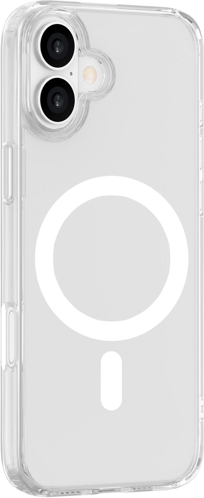 eSTUFF iPhone 16 Plus INFINITE OSLO Magnetic Hybrid Cover - Transparent