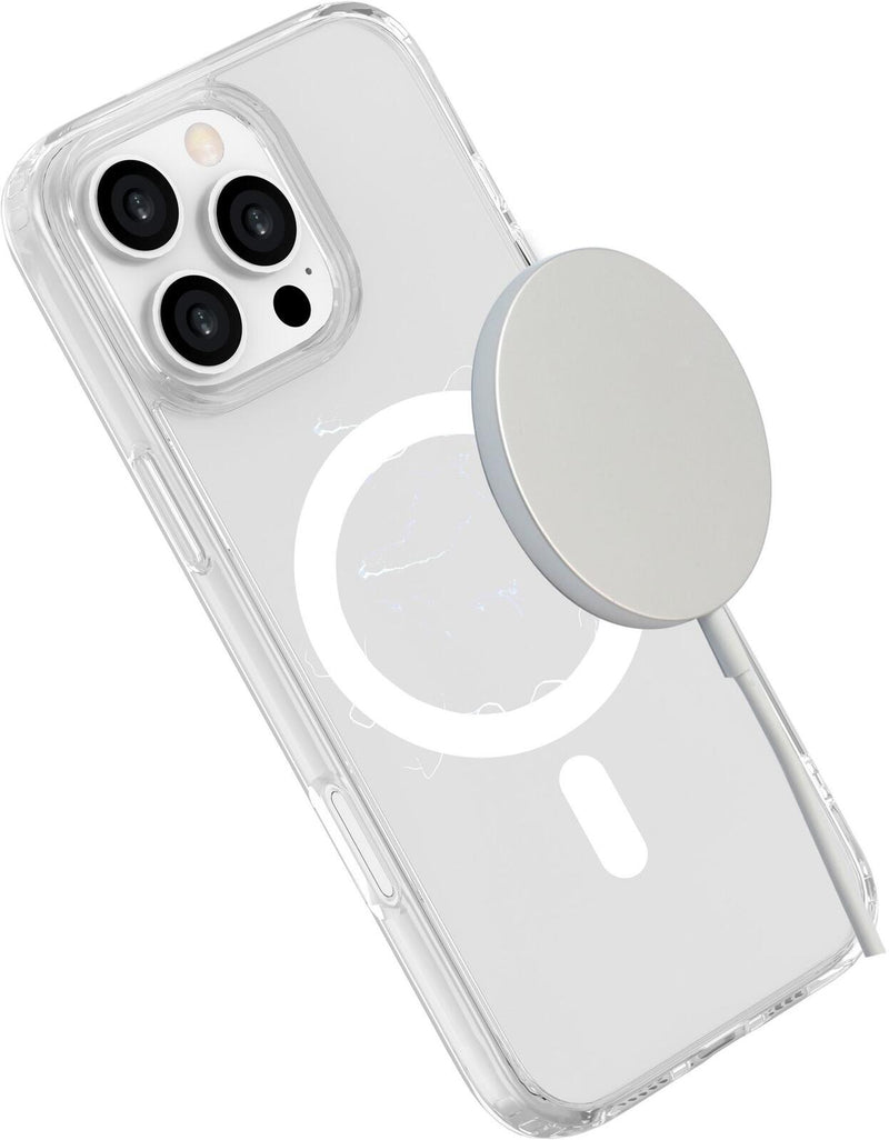 eSTUFF iPhone 16 Pro INFINITE OSLO Magnetic Hybrid Cover - Transparent