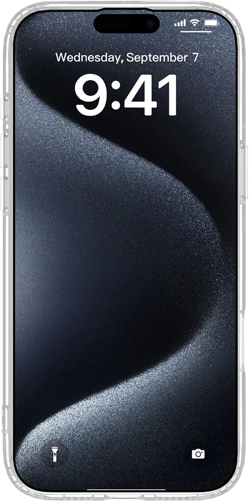eSTUFF iPhone 16 Pro Max INFINITE OSLO Magnetic Hybrid Cover - Transparent