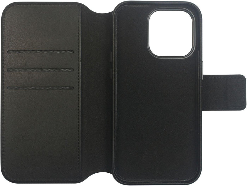 eSTUFF iPhone 16 Plus INFINITE MILAN Wallet Cover - Black