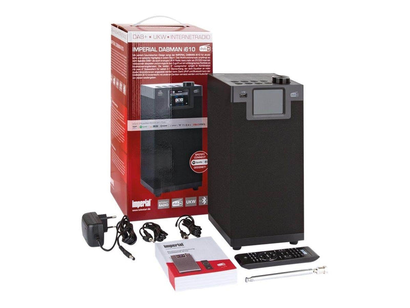 Imperial DABMAN i610 - DAB/DAB+/FM - Schwarz