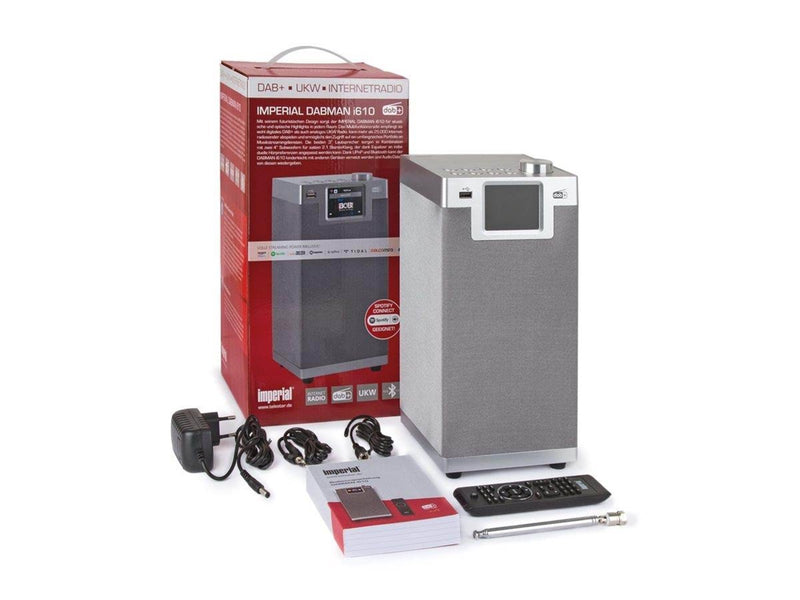 Imperial DABMAN i610 - DAB/DAB+/FM - Silber