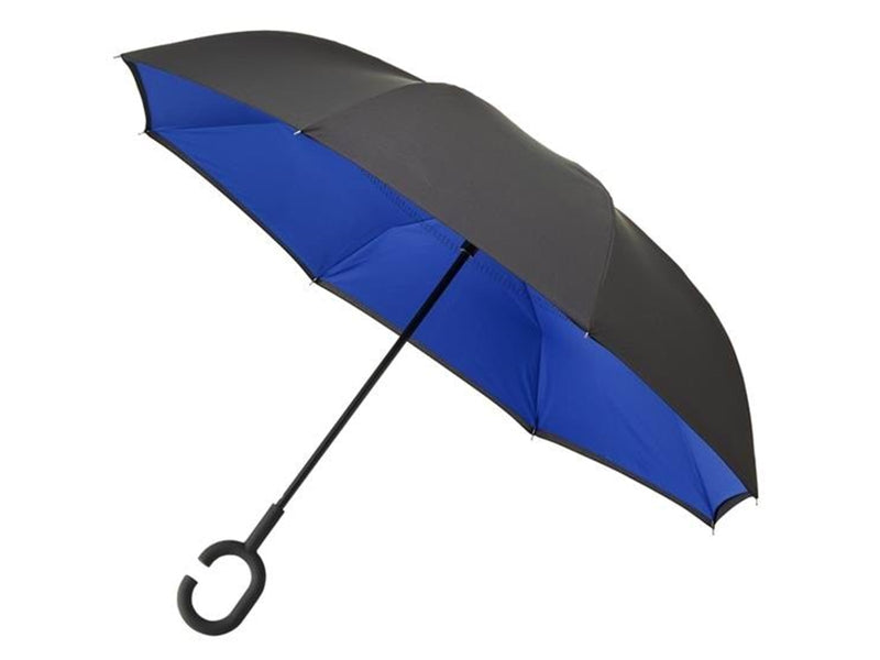 Impliva Inside Out Umbrella - Blue