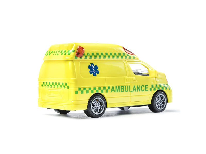 Impulse Toys Ambulance 12.5cm m/lys og lyd