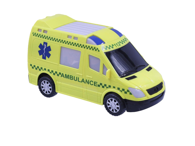 Impulse Toys Ambulance bump n' go m/lys og lyd