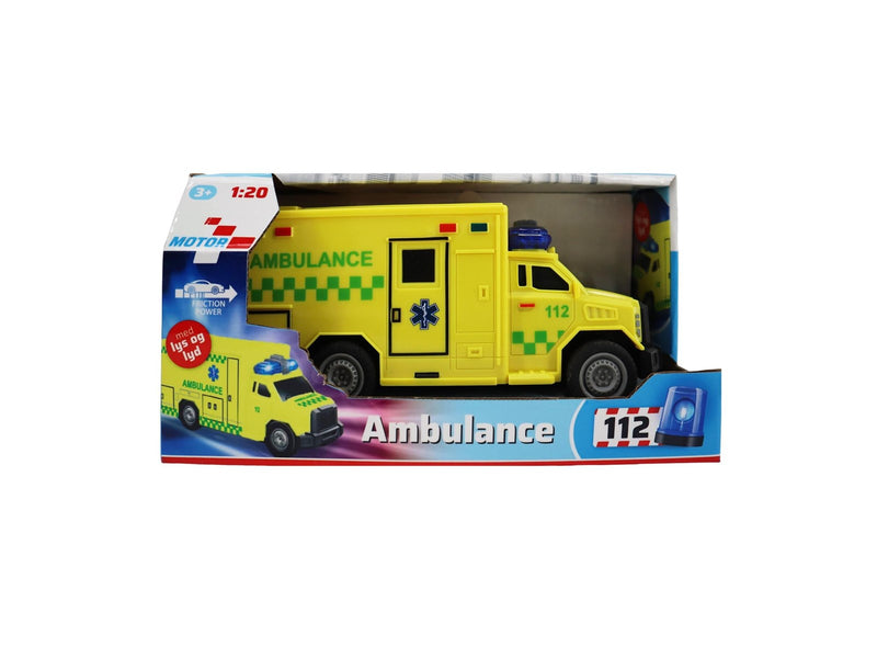 Impulse Toys Ambulance m/lys og lyd