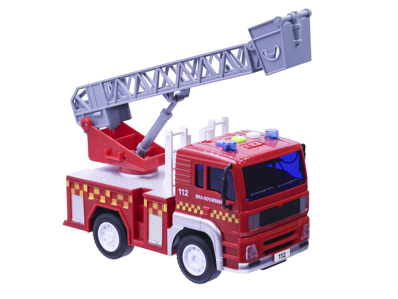 Impulse Toys Brandbil m/lys og lyd 18cm - assorteret