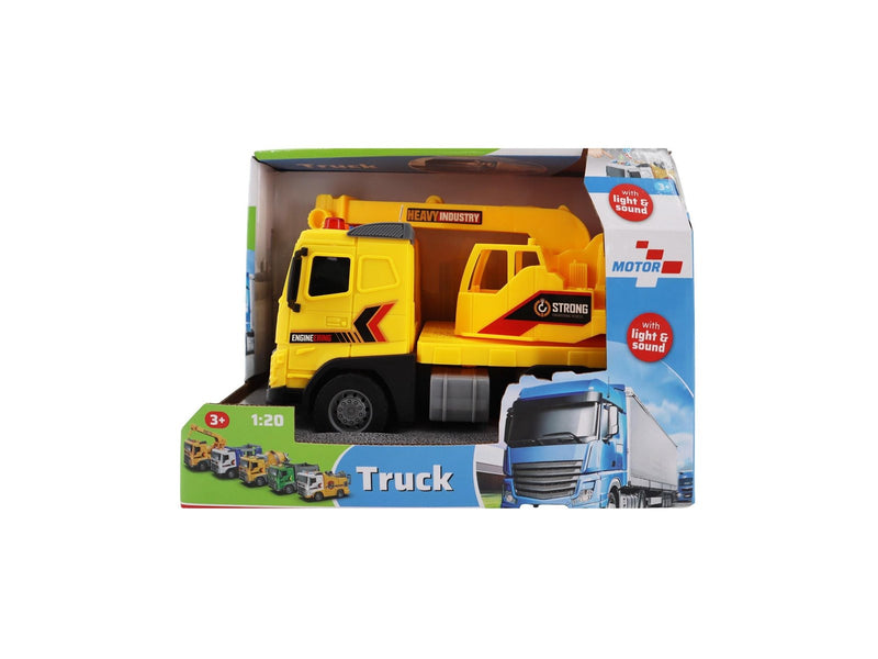 Impulse Toys Kranbil m/lys og lyd 1:20