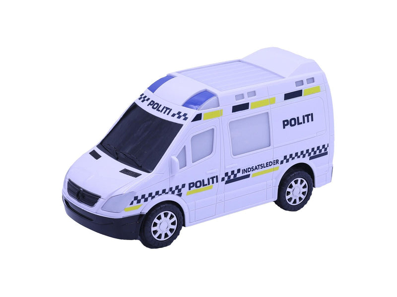Impulse Toys Politibil bump n' go m/lys og lyd