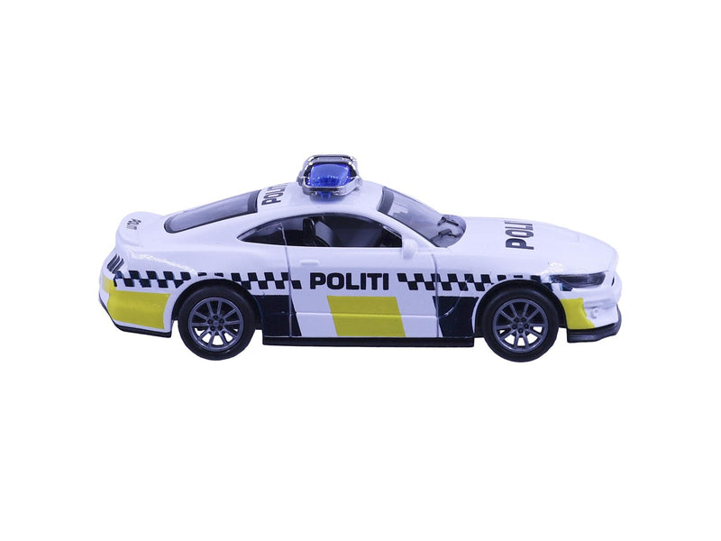 Impulse Toys Politibil dansk m/pullback die-cast 11cm 1:36