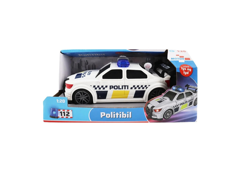 Impulse Toys Politibil m/lys og lyd 19cm