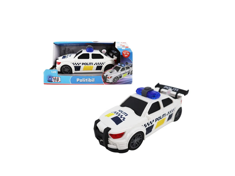 Impulse Toys Politibil m/lys og lyd 19cm
