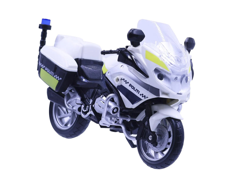 Impulse Toys Politimotorcykel m/lys og lyd 18cm