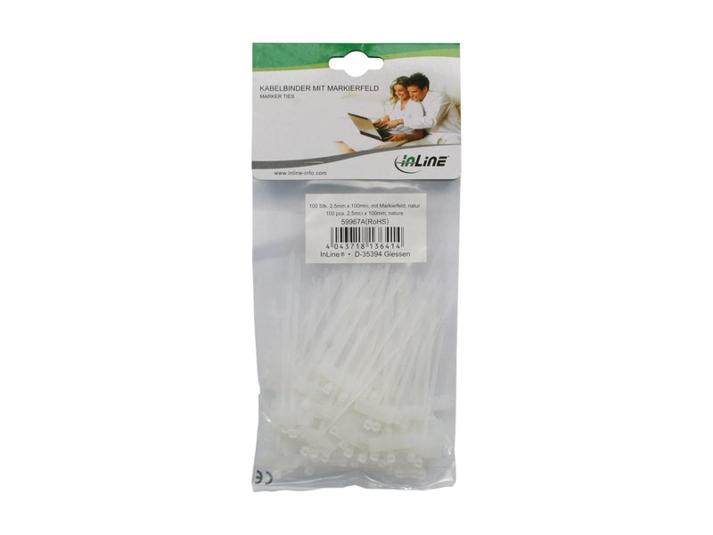 InLine cable marker tie
