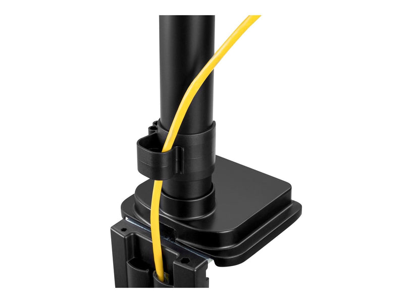 InLine mounting kit - for 2 LCD displays - black