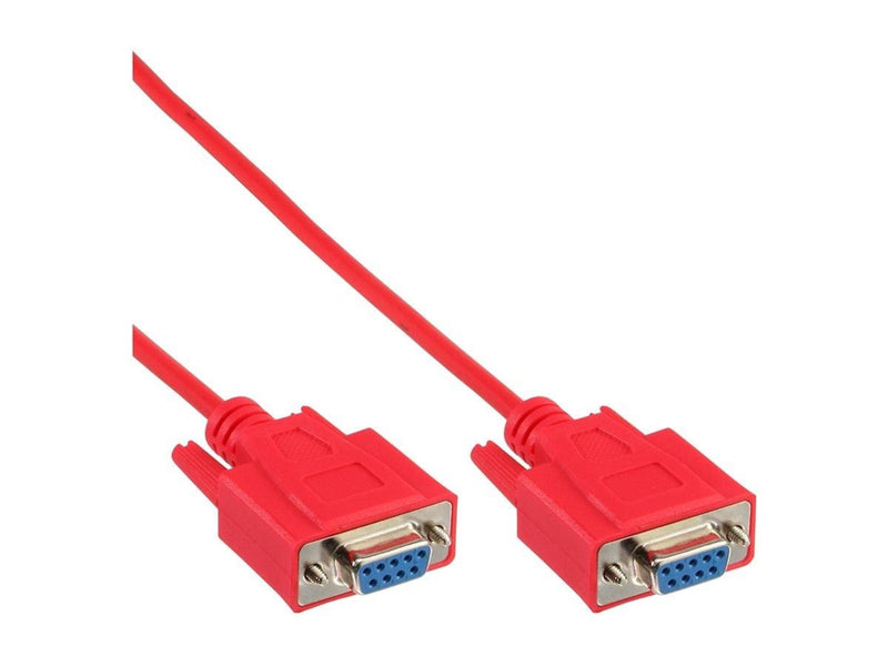 InLine - null modem cable - DB-9 to DB-9 - 3 m