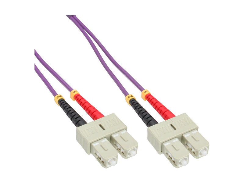 InLine patch cable - 2 m - 2 m - purple - Lila - 2m