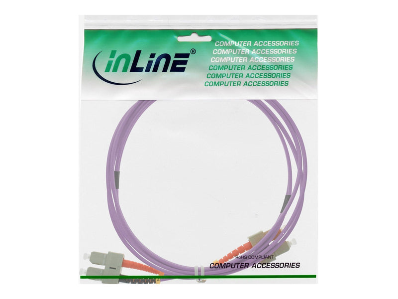 InLine patch cable - 2 m - 2 m - purple - Lila - 2m