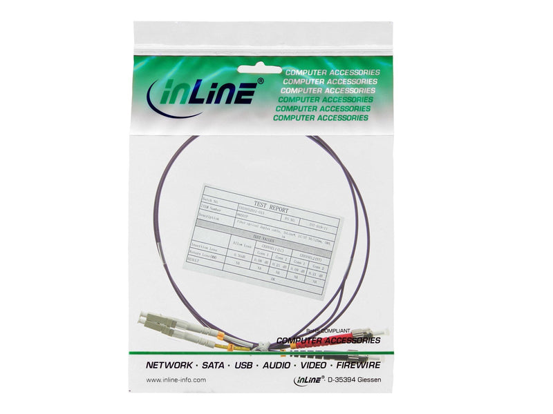 InLine patch cable - 2 m - 2 m - purple - Lila - 2m