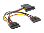 InLine - power splitter - SATA power to SATA power - 15 cm